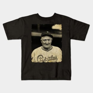 Honus Wagner Legend in Pittsburgh Pirates Kids T-Shirt